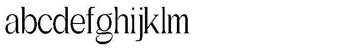 Gentano Athiroen  Serif Medium Extra Condensed FONT