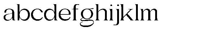 Gentano Athiroen  Serif Medium Extra Expanded FONT