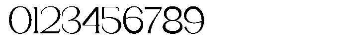 Gentano Athiroen  Serif Medium Semi Condensed Font OTHER CHARS