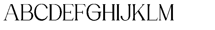 Gentano Athiroen  Serif Medium Semi Condensed Font UPPERCASE
