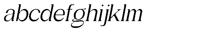 Gentano Athiroen  Serif Medium Slanted FONT