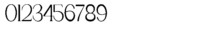 Gentano Athiroen  Serif Medium Ultra Condensed Font OTHER CHARS