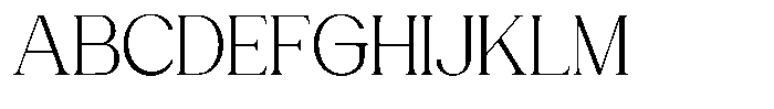 Gentano Athiroen  Serif Regular Font UPPERCASE