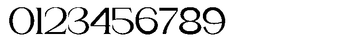 Gentano Athiroen  Serif Semi Bold Expanded Font OTHER CHARS