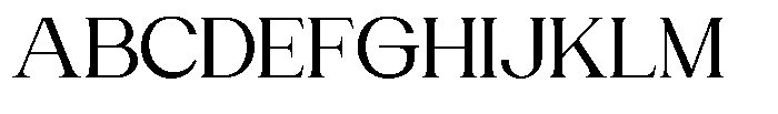 Gentano Athiroen  Serif Semi Bold Expanded Font UPPERCASE