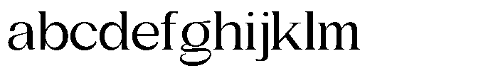 Gentano Athiroen  Serif Semi Bold Expanded FONT