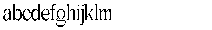 Gentano Athiroen  Serif Semi Bold Ultra Condensed FONT