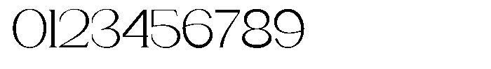 Gentano Athiroen  Serif Semi Expanded Font OTHER CHARS
