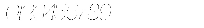 Gentano Athiroen  Serif Thin Condensed Slanted Font OTHER CHARS