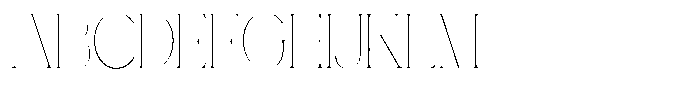 Gentano Athiroen  Serif Thin Condensed Font UPPERCASE