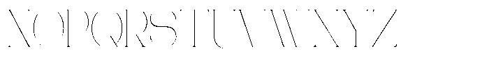 Gentano Athiroen  Serif Thin Condensed Font UPPERCASE