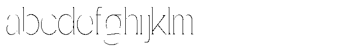 Gentano Athiroen  Serif Thin Condensed FONT