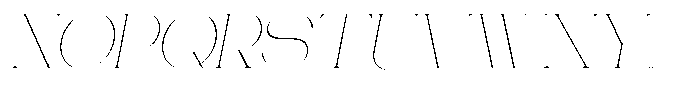 Gentano Athiroen  Serif Thin Expanded Slanted Font UPPERCASE