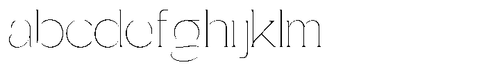 Gentano Athiroen  Serif Thin Expanded FONT