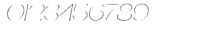 Gentano Athiroen  Serif Thin Extra Expanded Slanted Font OTHER CHARS