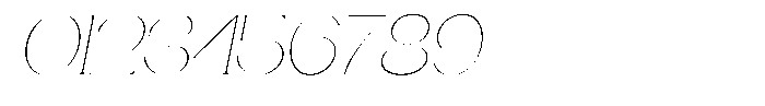 Gentano Athiroen  Serif Thin Semi Expanded Slanted Font OTHER CHARS