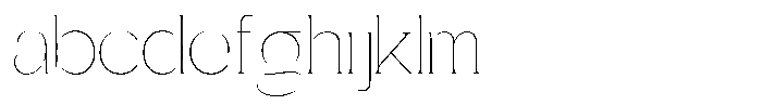 Gentano Athiroen  Serif Thin Semi Expanded FONT