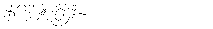 Gentano Athiroen  Serif Thin Ultra Condensed Slanted Font OTHER CHARS