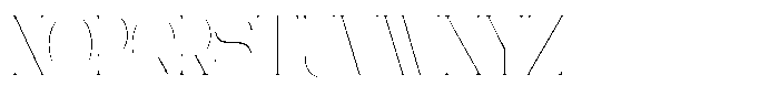Gentano Athiroen  Serif Thin Ultra Condensed Font UPPERCASE