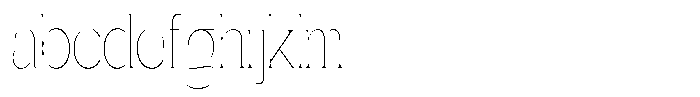 Gentano Athiroen  Serif Thin Ultra Condensed FONT