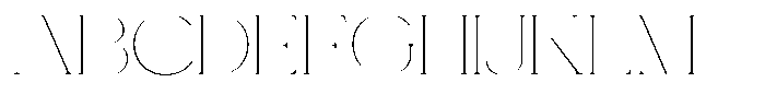 Gentano Athiroen  Serif Thin Ultra Expanded Font UPPERCASE
