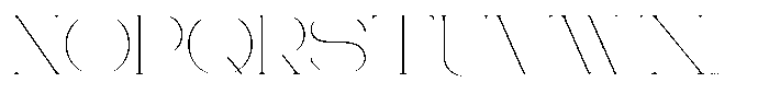 Gentano Athiroen  Serif Thin Ultra Expanded Font UPPERCASE