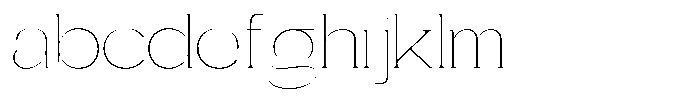 Gentano Athiroen  Serif Thin Ultra Expanded FONT