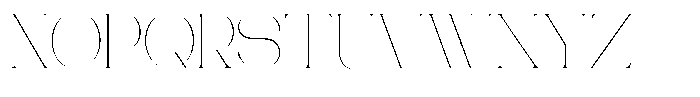 Gentano Athiroen  Serif Thin Font UPPERCASE
