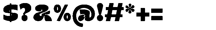 Gentar Black Font OTHER CHARS