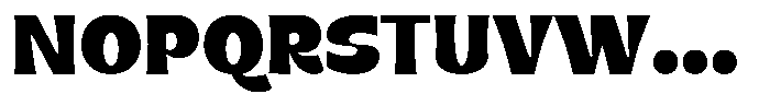 Gentar Black Font UPPERCASE