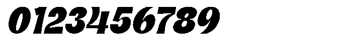 Gentar Bold Italic Font OTHER CHARS