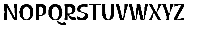 Gentar Regular Font UPPERCASE
