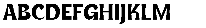 Gentar Semi Bold Font UPPERCASE