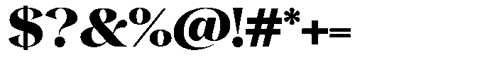 Gentara Black Font OTHER CHARS