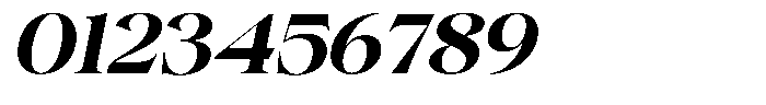 Gentara Bold Italic Font OTHER CHARS