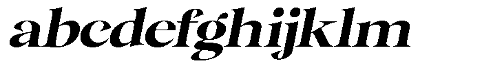 Gentara Bold Italic FONT