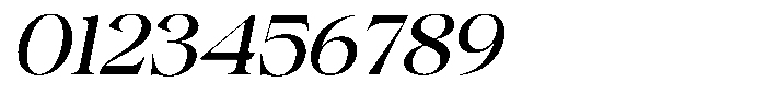 Gentara Italic Font OTHER CHARS