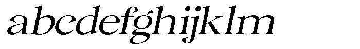Gentara Light Italic FONT