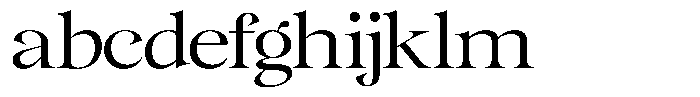 Gentara Light FONT