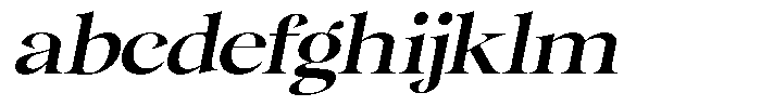 Gentara Medium Italic FONT