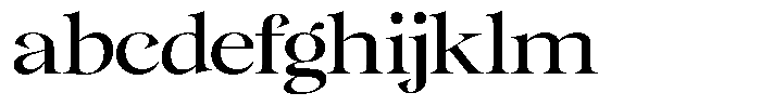 Gentara Regular FONT