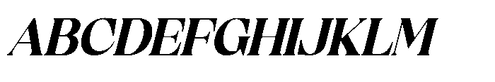 Gentle Hearts Italic Font UPPERCASE