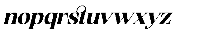 Gentle Hearts Italic Font LOWERCASE