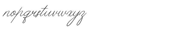 Gentle Whisper Floral Font LOWERCASE