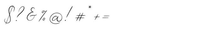 Gentle Whisper Regular Font OTHER CHARS
