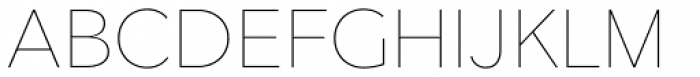 Gentleman Thin Font UPPERCASE