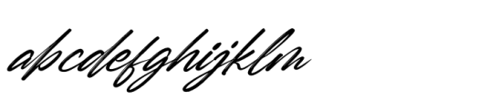 Gently Milarea  Italic FONT