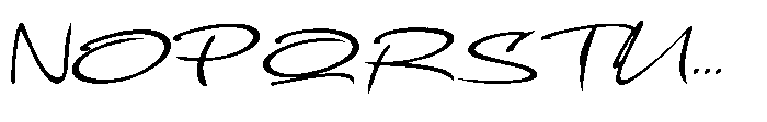 Genttomy Font UPPERCASE