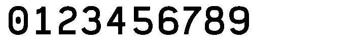 Genus Bold Font OTHER CHARS