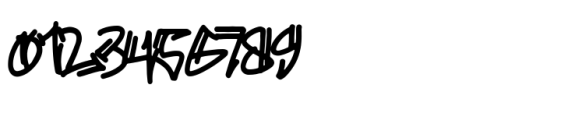 Genzi Street Graffiti Font OTHER CHARS